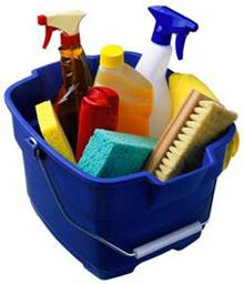 Solventes e outros produtos de limpeza